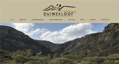 Desktop Screenshot of duiwekloof.co.za